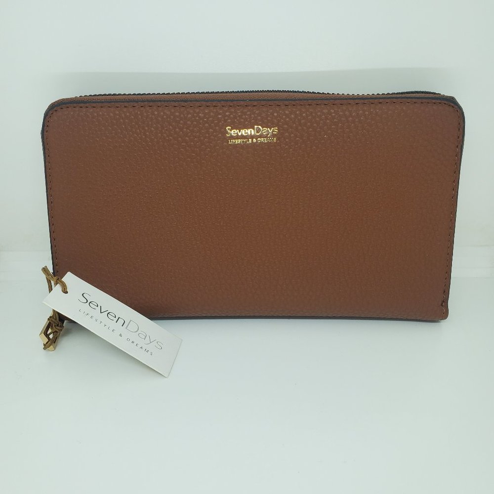 Seven Days New with Tag Wallet Vegan Leather